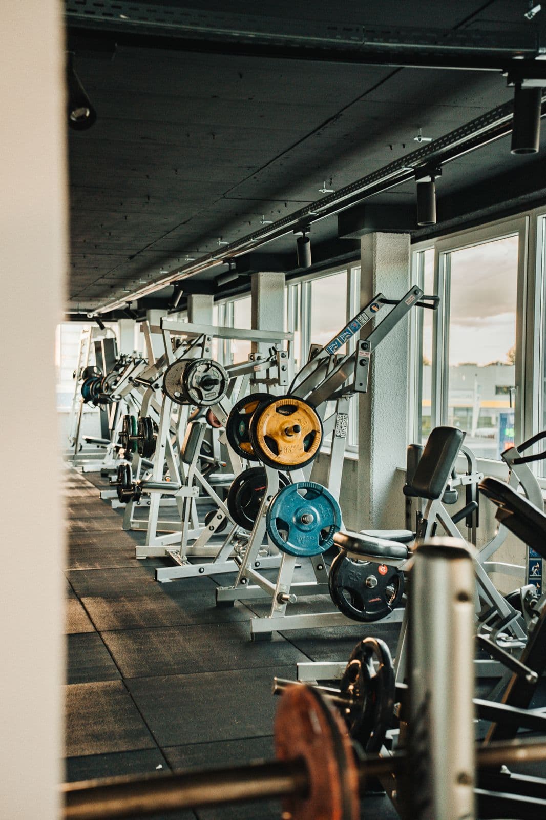 Free weights bij FAME Fitness